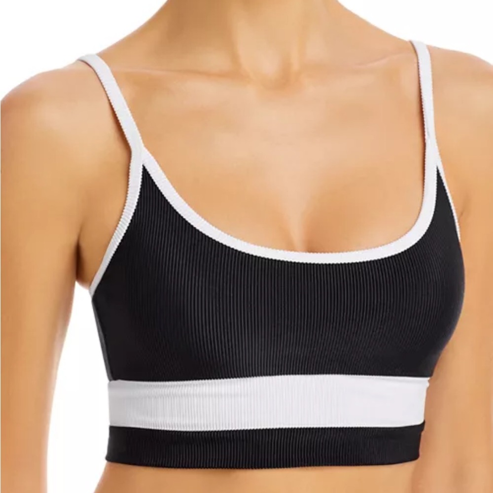 Beach Riot Eva Colorblock Rib Bikini Top - Picture 3 of 7